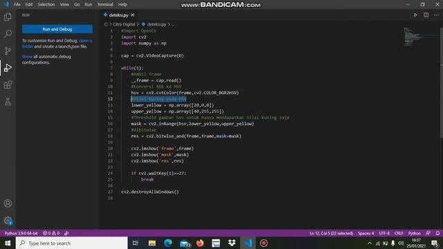 Deteksi Objek dengan OpenCV смотреть онлайн