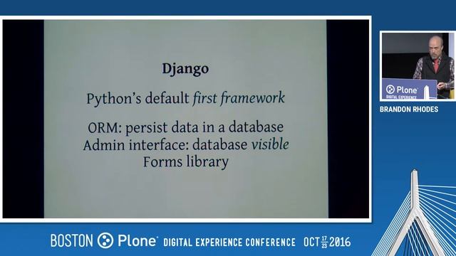 Day 3: Keynote: Python Web Technologies, by Brandon Rhodes смотреть онлайн