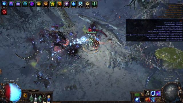 Path of Exile 3.17 - Crit Lightning Tendrils Occultist смотреть онлайн