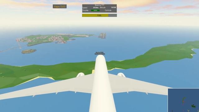 УПРАВЛЯЮ САМОЛЁТОМ BOING 777!!! roblox pilot training flight simulator смотреть онлайн