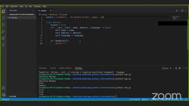 KodeCamp 2.0 Intermediate Python Training Session 3 смотреть онлайн