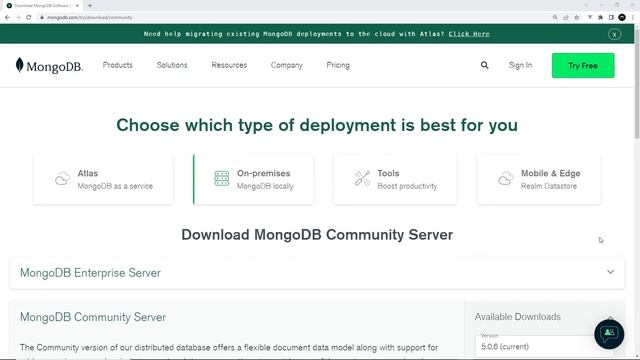 Complete MongoDB Tutorial #2 Installing MongoDB смотреть онлайн