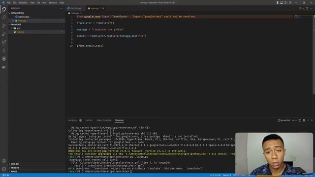 ¡Crea tu propio Traductor Básico con Python! ? Tutorial paso a paso смотреть онлайн