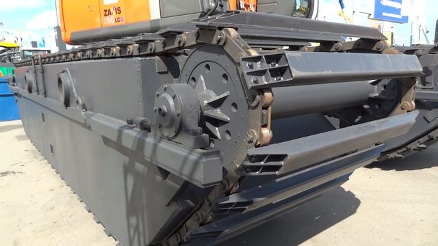Hitachi Zaxis 200-3G. Float excavator смотреть онлайн