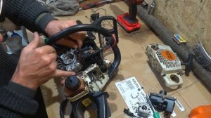 ЗАМЕНА КАТУШКИ ЗАЖИГАНИЯ НА STIHL MS 180