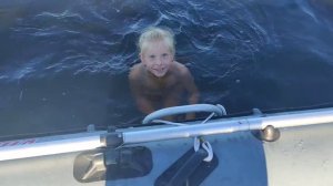 Складной трап для надувной лодки