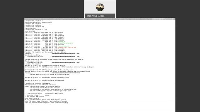 Upgrading FND Docker containers without access to Cisco registry смотреть онлайн