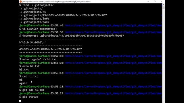 Mark Dawson - git: demystified смотреть онлайн