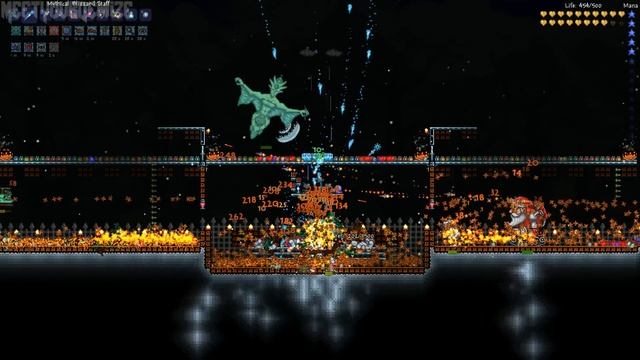 Terraria: Frost Moon Final Wave SOLO (Mage Loadout | Arena Download) @demizegg