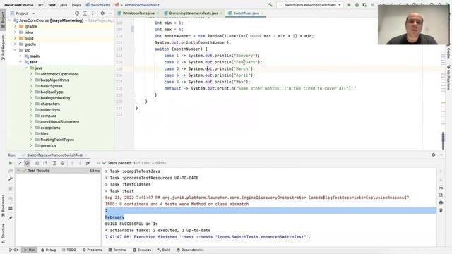 Java - Switch смотреть онлайн