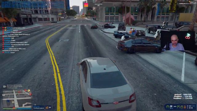 GTA 5 RP Lamesa Сотрудник LSPD в патруле. День 178 смотреть онлайн