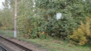 Из окна поезда. Санкт-Петербург-Балтийский - Гатчина-Балтийская