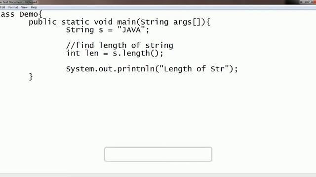 Java program : String methods length()- Length of String & charAt() with Example смотреть онлайн