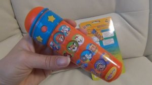 Азбукварик. Караоке с мультяшками. Микрофон