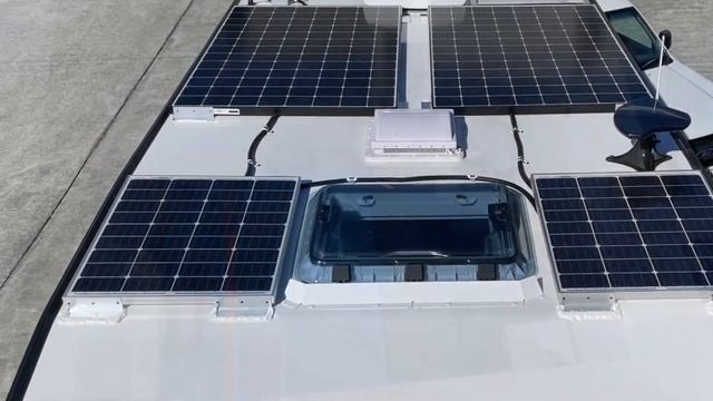 ZoneRV Base 20’6 Walk Through Of Power, Solar And Tank Upgrade 48V Power 160W Solar 6000VA Inverter
