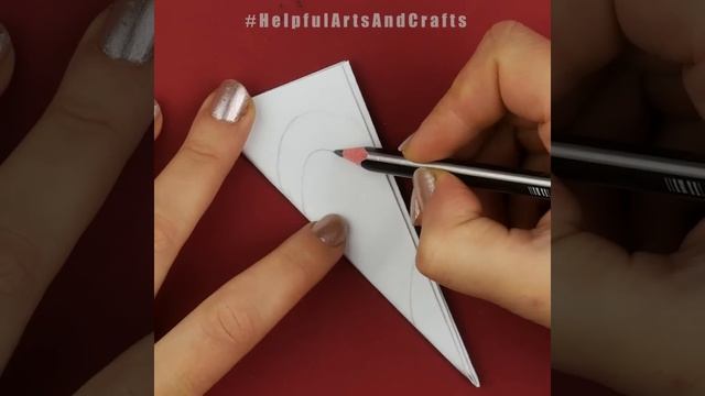 How to make a paper snowflake easily and quickly [Paper cutting design] смотреть онлайн