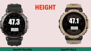 Amazfit T Rex Ultra Vs Amazfit T Rex 2