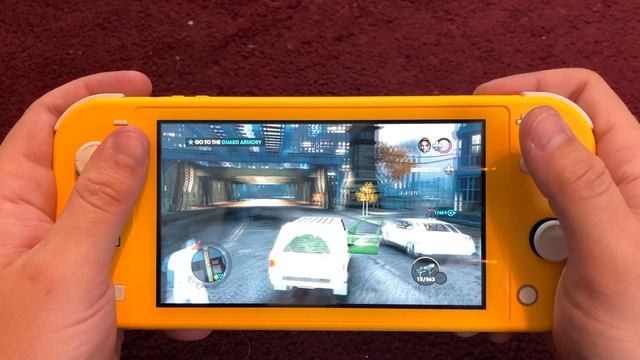 Nintendo Switch Lite Saints Row: The Third Full Package Gameplay