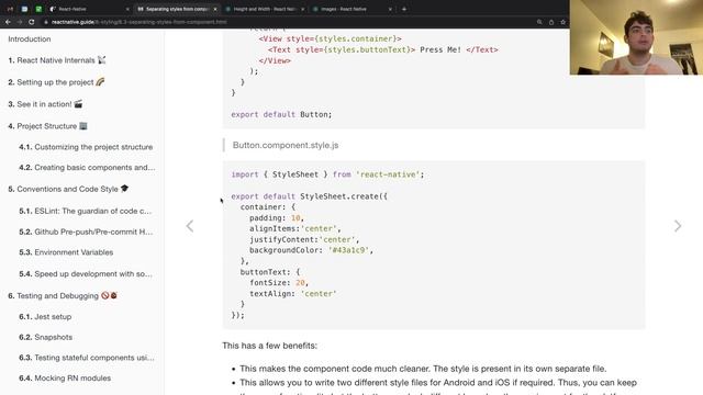 React Native: StyleSheets and Styling Conventions смотреть онлайн