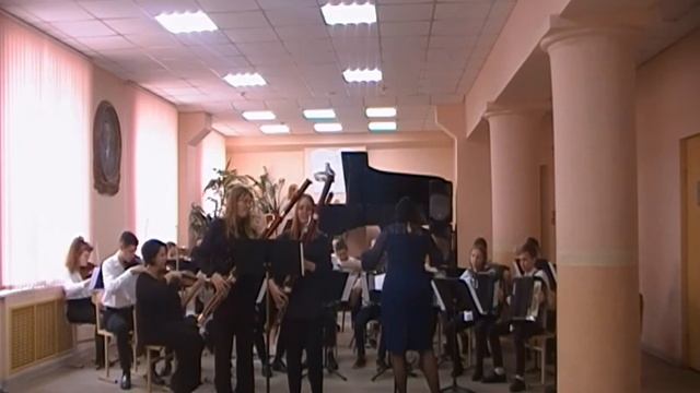 А. Пьяццолла «Либертанго» солисты — Куковская Аксинья, Ананьева Дарья - преподаватель Самбир А.И. смотреть онлайн