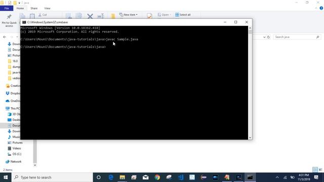 How to Compile and Run your first Java program | Java Tutorial|(Session-2) смотреть онлайн