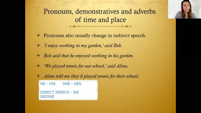 REPORTED SPEECH CLASS- REVIEW смотреть онлайн