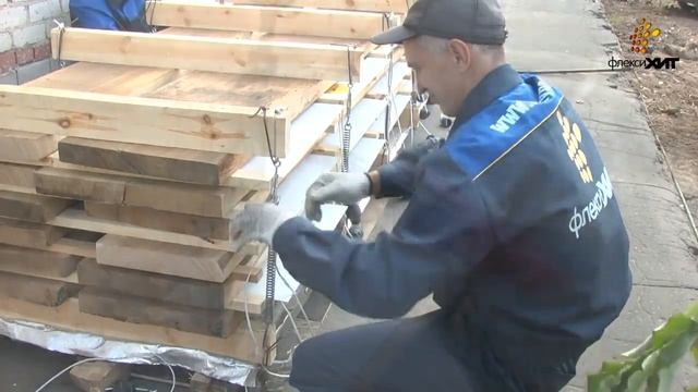 Сушка древесины инфракрасной кассетной сушилкой смотреть онлайн