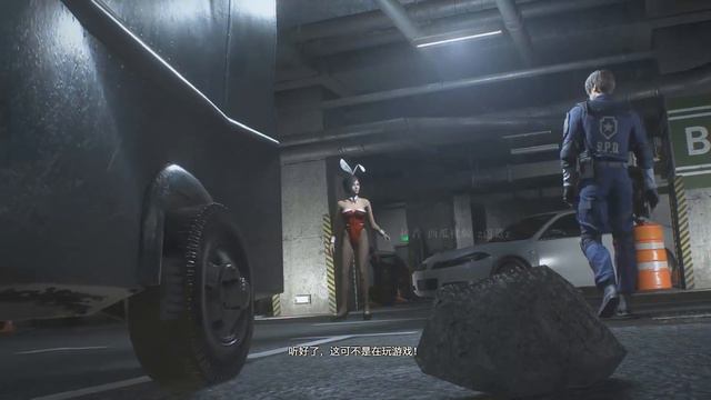 "Resident Evil 3 Remake" Red Bunny Ada Wong смотреть онлайн
