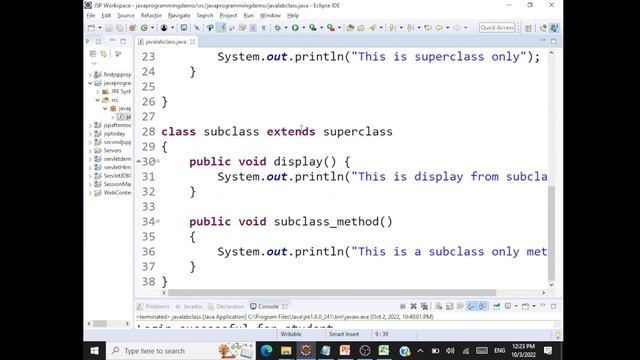 Dynamic Polymorphism in Java - Introduction - Exercise - Demo using Eclipse смотреть онлайн