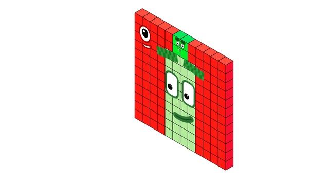 Numberblocks Square Club (Isometric Design) смотреть онлайн