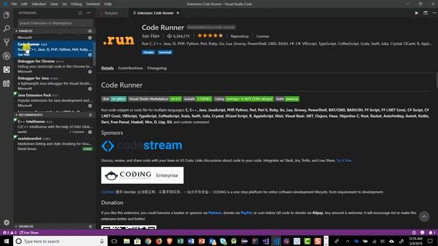 Visual Studio Code with Java смотреть онлайн