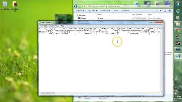 How to Install The Xray Mod 1.7.2!! Minecraft v1.7.2!! (tutorial only) смотреть онлайн
