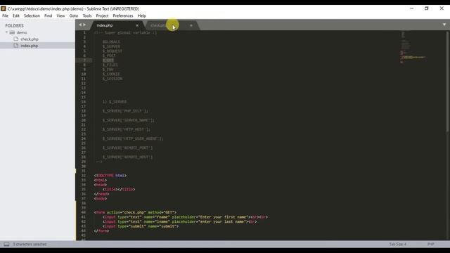 get method and post method in php | php full course in hindi | PHP #19 смотреть онлайн