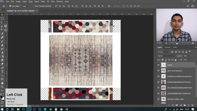How To Make Textural Design in Photoshop For Textile Digital Print Designing - Part 1_ in HINDI смотреть онлайн