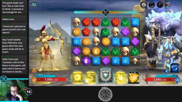 Puzzle Quest 3: Version 0.35 Dungeon Mark Farming, 9 MAX Diamond Chests, Max Difficulty Dungeons смотреть онлайн