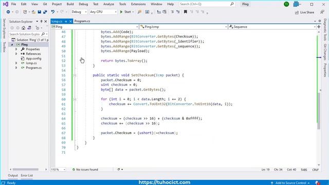Icmp ping (Raw Ip socket) programming sample смотреть онлайн