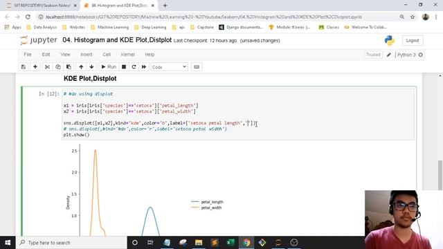 Seaborn | 4. Histogram and KDE Plot/Distplot смотреть онлайн