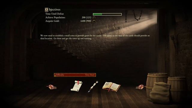 Stronghold Definitive Edition - 3. GATHERING THE HARVEST (Very Hard) | Economic Campaign смотреть онлайн