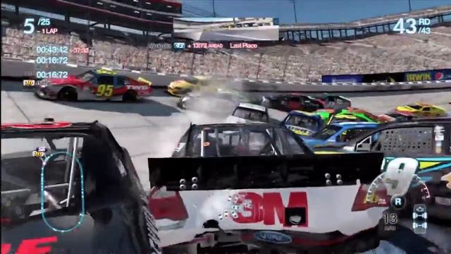 FAILS -NASCAR Inside Line (Crash Compilation) смотреть онлайн