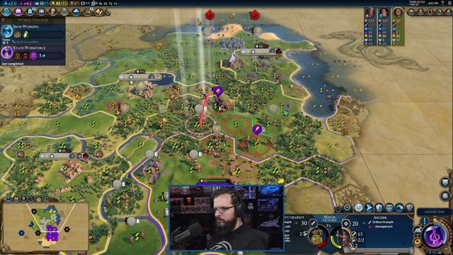 CIVILIZATION 6 - Macedon (Deity) - AGGRESSIVE ALEXANDER - Part 3 - NEW FRONTIER PASS (CIV VI) смотреть онлайн
