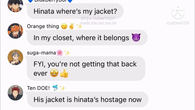 Haikyuu- (lyric prank) “Body”- Megan Thee Stallion, The Tops get jealous✨💞 смотреть онлайн