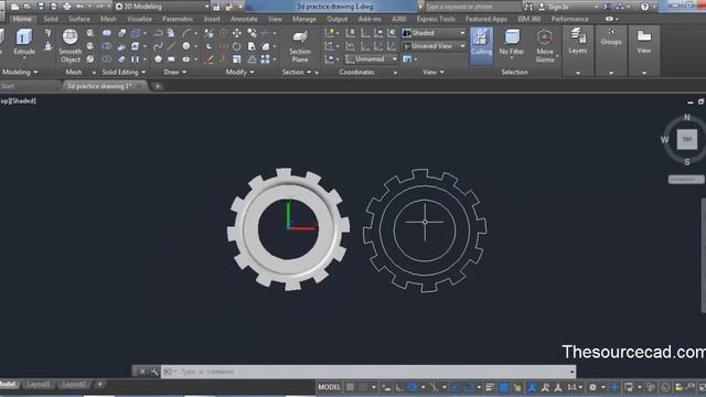 How to convert 3D drawing to 2D using FLATSHOT in AutoCAD смотреть онлайн