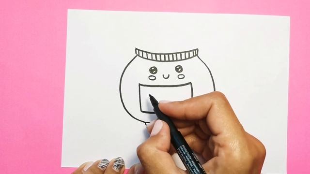 Милые рисунки легко/нутелла рисунок каваи/кавайная еда рисунки /кошка рисунок смотреть онлайн