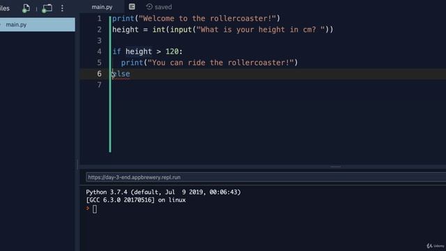 Day 3 - Control Flow and Logical Operators - 2 Control Flow with if _ else and Conditional Operators смотреть онлайн