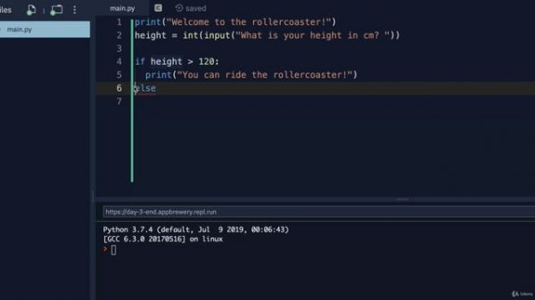 Day 3 - Control Flow and Logical Operators - 2 Control Flow with if _ else and Conditional Operators