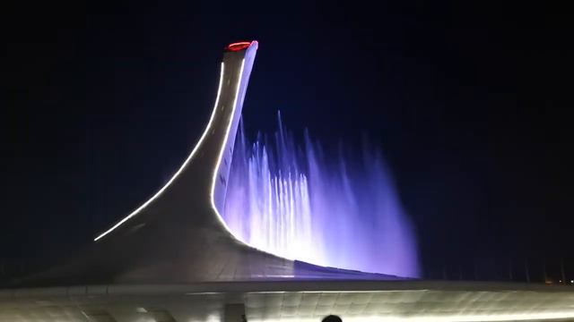 Поющий фонтан Олимпийский парк Сочи смотреть онлайн