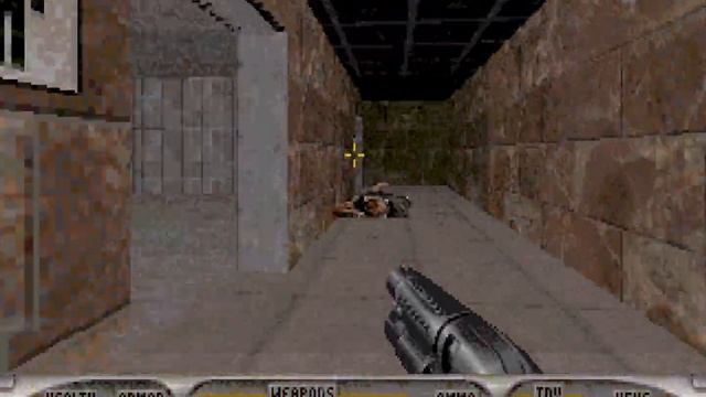 Duke Nukem 3D: Duke it out in D.C. - Level 2: Memorial Service (100%) [DOSBox] смотреть онлайн