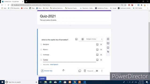 Google Form Clone | Project | ReactJS | NodeJS смотреть онлайн