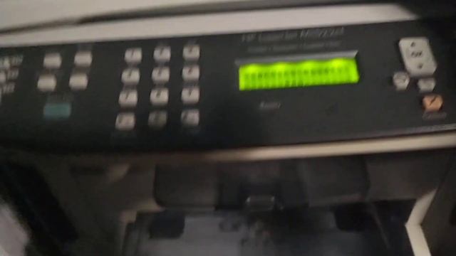 FAX Machine To FAX Machine Randomness Feat. HP LaserJet M1522nf..