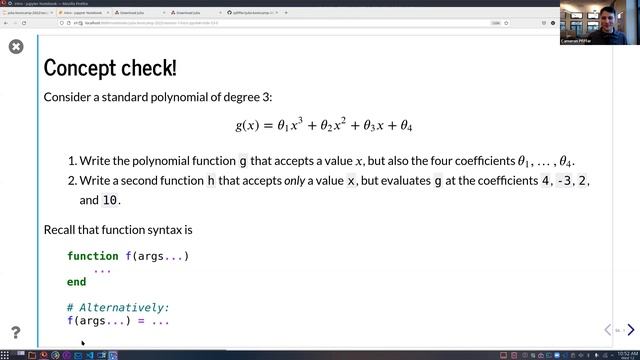Julia for Economists 2022: Julia Basics смотреть онлайн